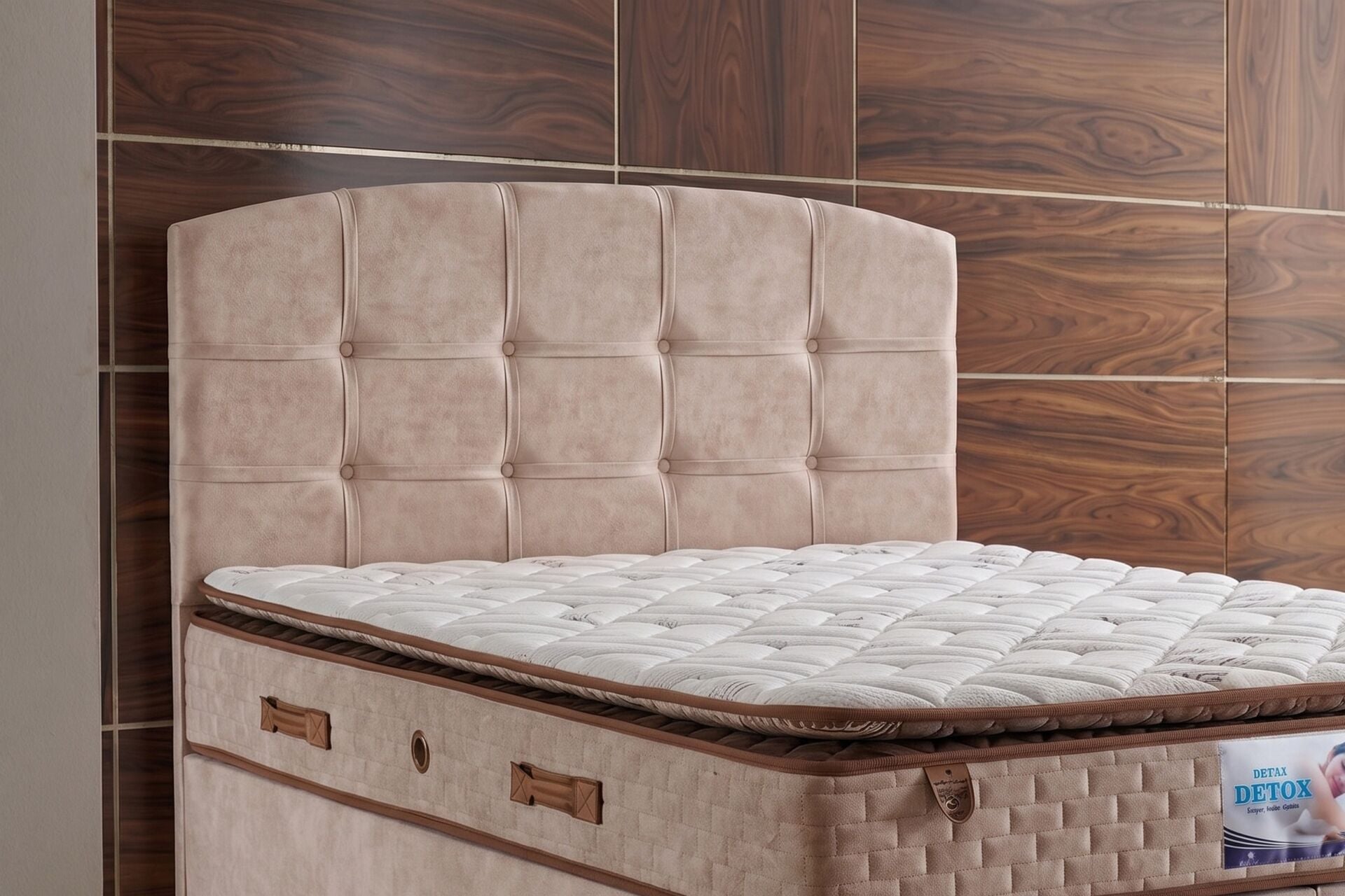 Detox 90x200 Single Divan Base, Headboard Set CP1437