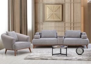 Leon Sehpalı Koltuk Takımı EF139