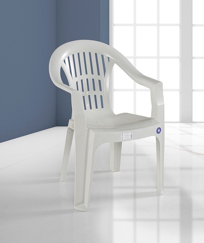 MD Armchair White SHM331