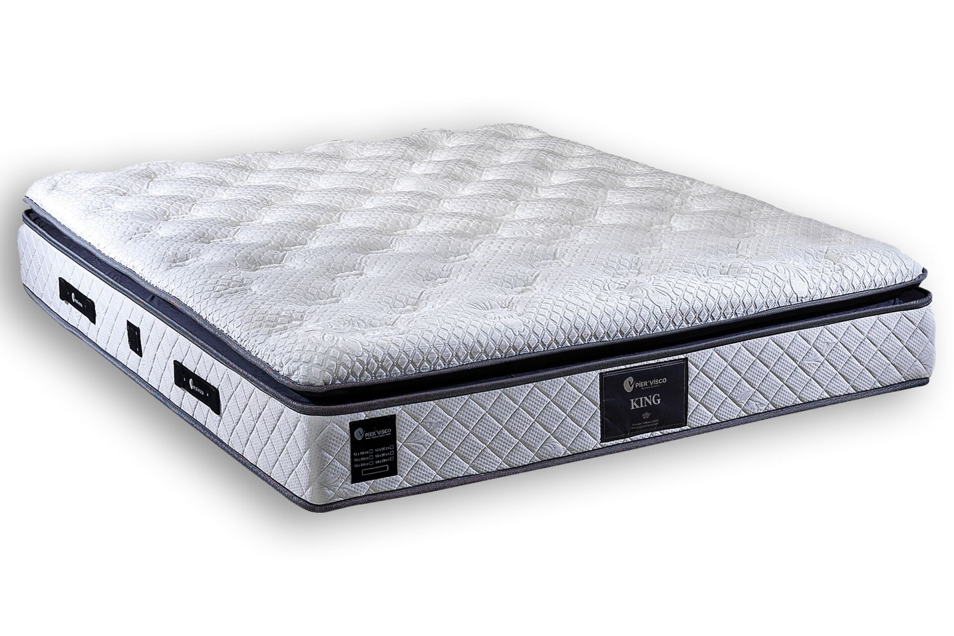 King 100x200 Tek Kişilik Yatak PV1009