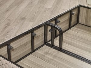 Parma 160x200 Çift Kişilik Baza ve Başlık Seti EY3208
