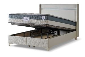 Aspendos Krem 90 x 200 Tek Kişilik Baza CB3111
