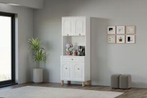 Bohem Kahve Köşesi Beyaz TN0516