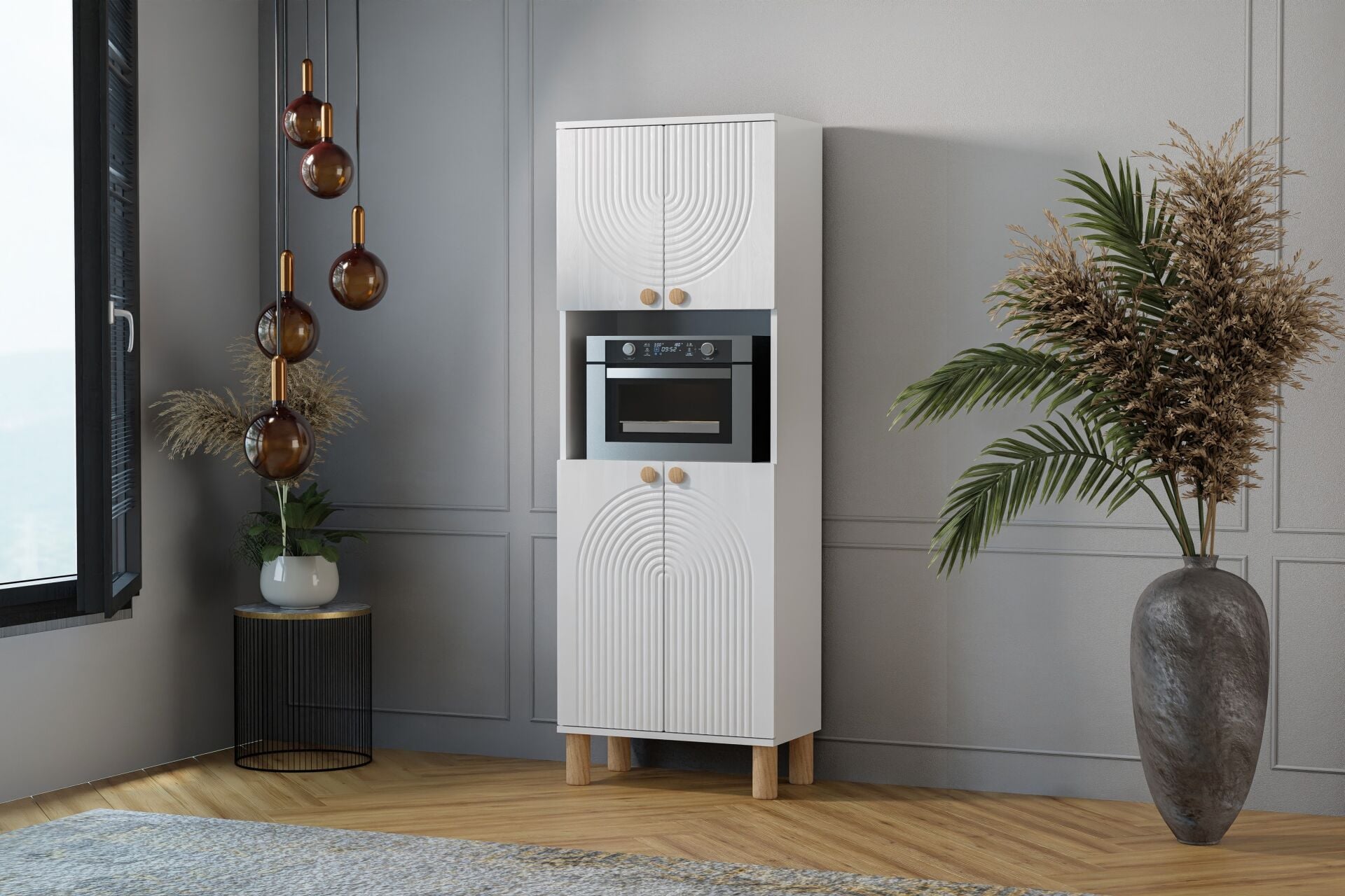 Mira Beyaz Fırın Dolabı TN0520