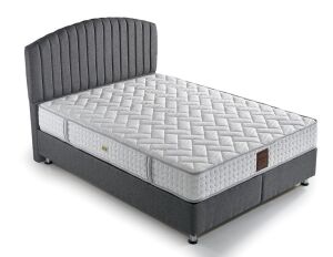 MD Armoni 140x190 Çift Kişilik Yatak, Baza, Başlık Seti GM120