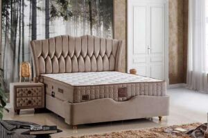 Prestige Plus 140x200 Çift Kişilik Yatak, Baza, Başlık Seti CP1017