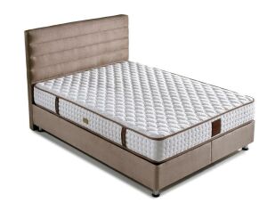 MD Sedef 140x190 Çift Kişilik Yatak, Baza, Başlık Seti GM121