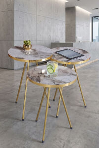 MD Metal Gold Zigon Beyaz 3'lü
