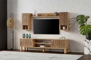 Bohem Yaşam Ünitesi Atlantik Çam - Ceviz TN0553