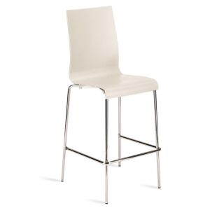 Icon-B Krem - Krom Kaplama Bar Sandalyesi PPT1540