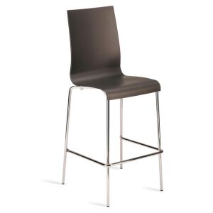 Icon-B Antrasit - Krom Kaplama Bar Sandalyesi PPT1541