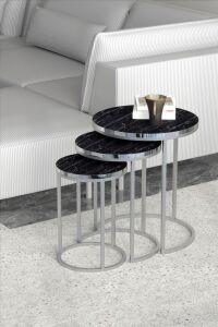 MD Gümüş C Zigon Bendir Siyah 3'lü
