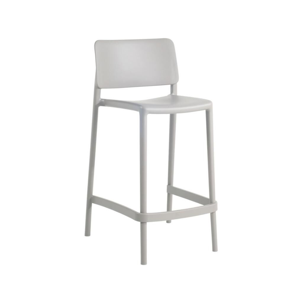 Joy-S Bar 65 cm Açık Gri Bar Sandalyesi PPT1544