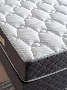 Kiamond Antrasit 150x200 Çift Kişilik Yatak, Baza, Başlık Seti MBL1020