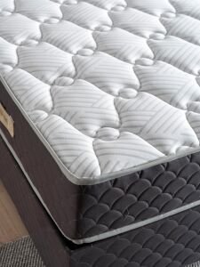 Kiamond Antrasit 150x200 Çift Kişilik Yatak, Baza, Başlık Seti MBL1020