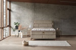Diana 150x200 Çift Kişilik Yatak, Baza, Başlık Seti
