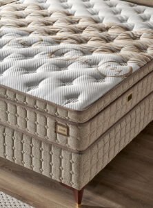 Diana 150x200 Çift Kişilik Yatak, Baza, Başlık Seti