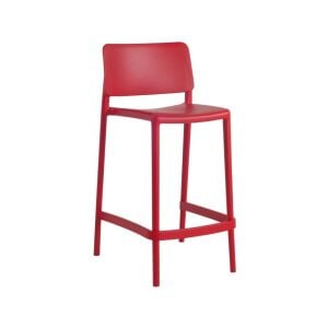 Joy-S Bar 65 cm Kırmızı Bar Sandalyesi PPT1545