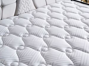 Kiamond Gri 150x200 Çift Kişilik Yatak, Baza, Başlık Seti MBL1021