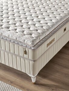 Elegance 100x200 Tek Kişilik Yatak, Baza, Başlık Seti