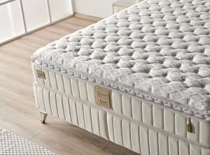 Elegance 100x200 Tek Kişilik Yatak, Baza, Başlık Seti