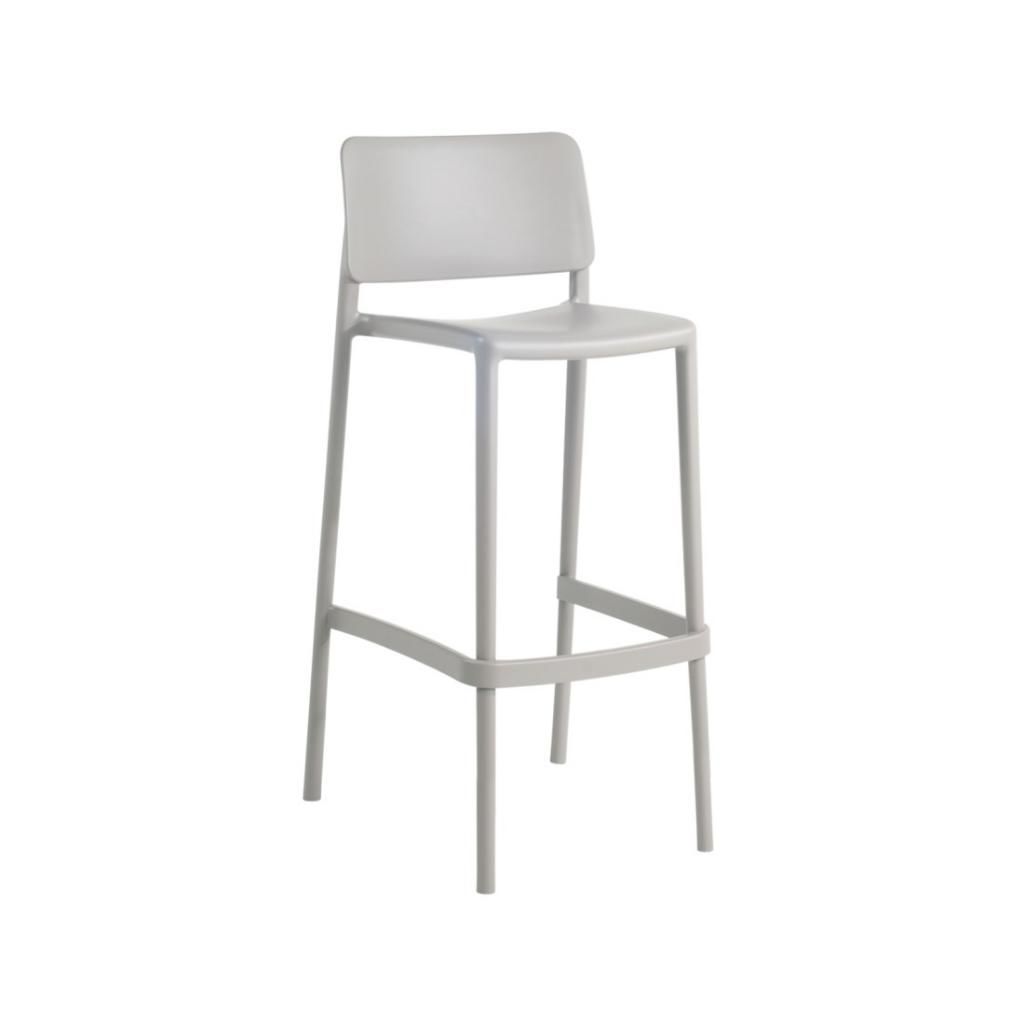 Joy-S Bar 75 cm Açık Gri Bar Sandalyesi PPT1552