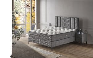 Energy 150x200 Çift Kişilik Yatak, Baza, Başlık Seti