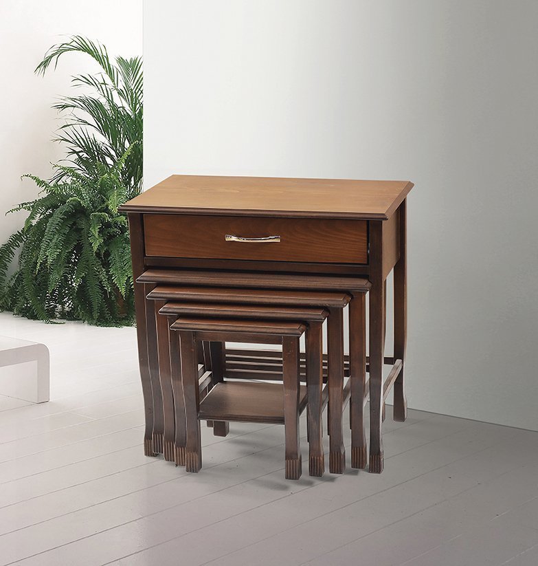 MD S100 Lion Legged Console Table (WALNUT)