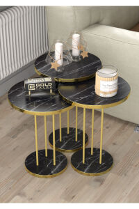 MD Gold Terra Zigon Bendir Siyah 3'lü