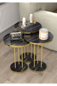 MD Gold Terra Zigon Bendir Siyah 3'lü