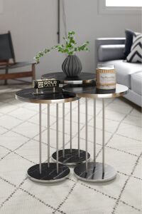 MD Gümüş Terra Zigon Bendir Siyah 3'lü