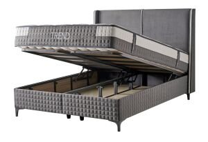 Trend Gri 200 x 200 Çift Kişilik Baza CB3114