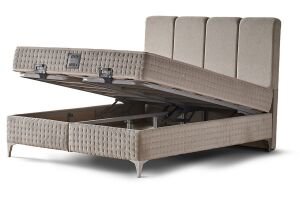 Hera 120x200 Tek Kişilik Yatak, Baza, Başlık Seti