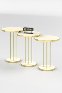 MD Gold Terra Zigon Krem Bej 3'lü