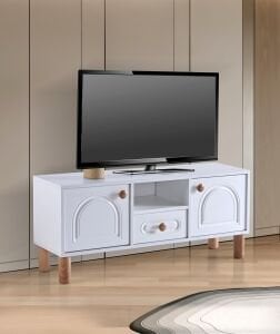 Aslan Bohem 120'lik Tv Sehpası Beyaz TN0576