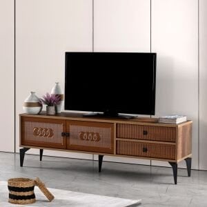 Aslan İnci 160'lık Tv Sehpası Atlantik Çam - Ceviz TN0581