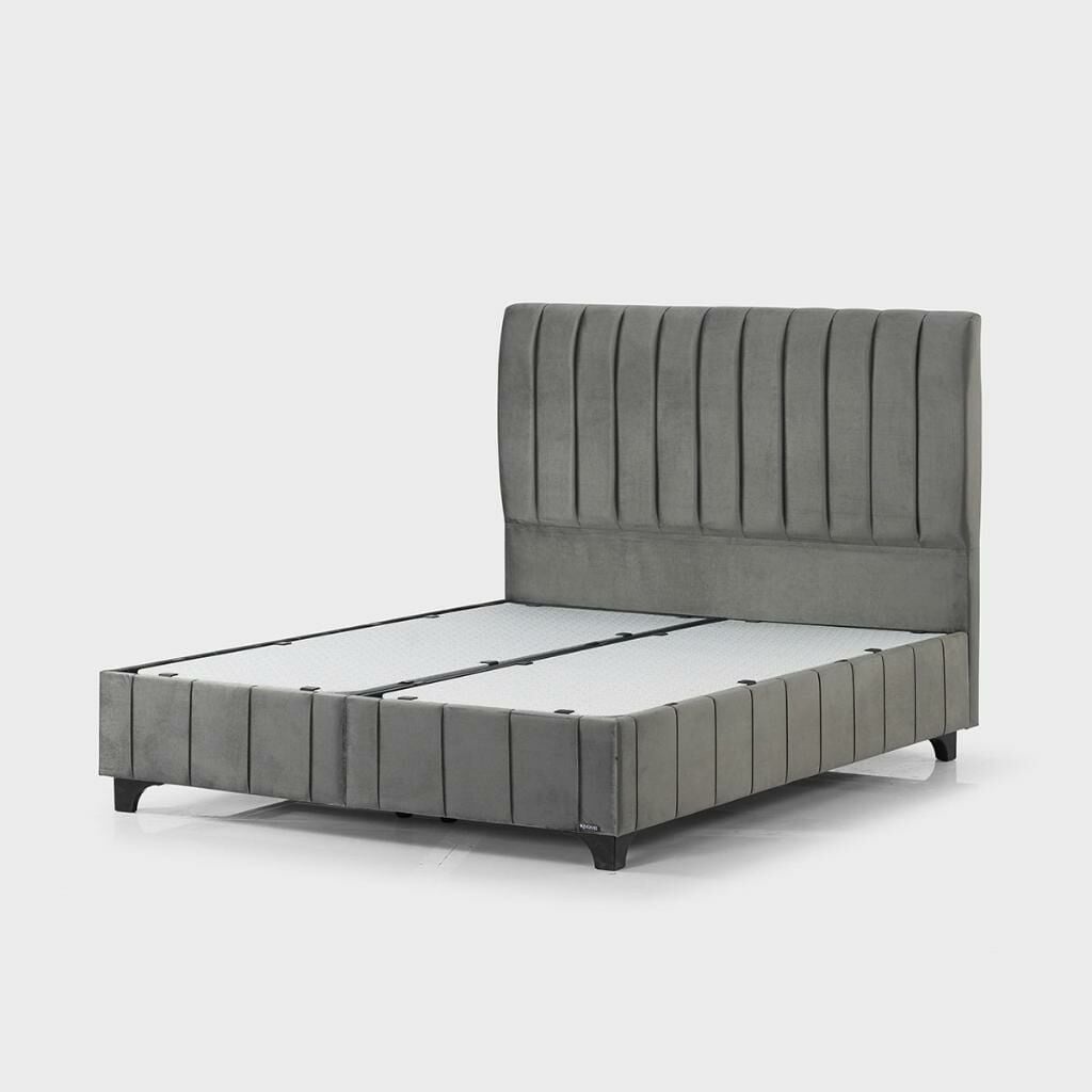 Alegra Anthracite 90x200 Single Divan Base