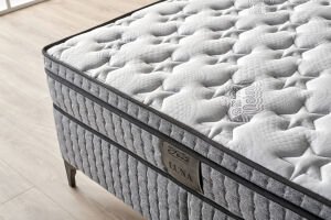 Luna 140x190 Çift Kişilik Yatak, Baza, Başlık Seti