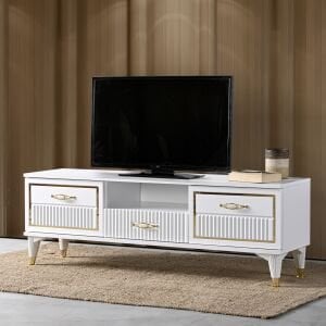 Aslan Fox 140'lık Tv Sehpası Beyaz TN0583