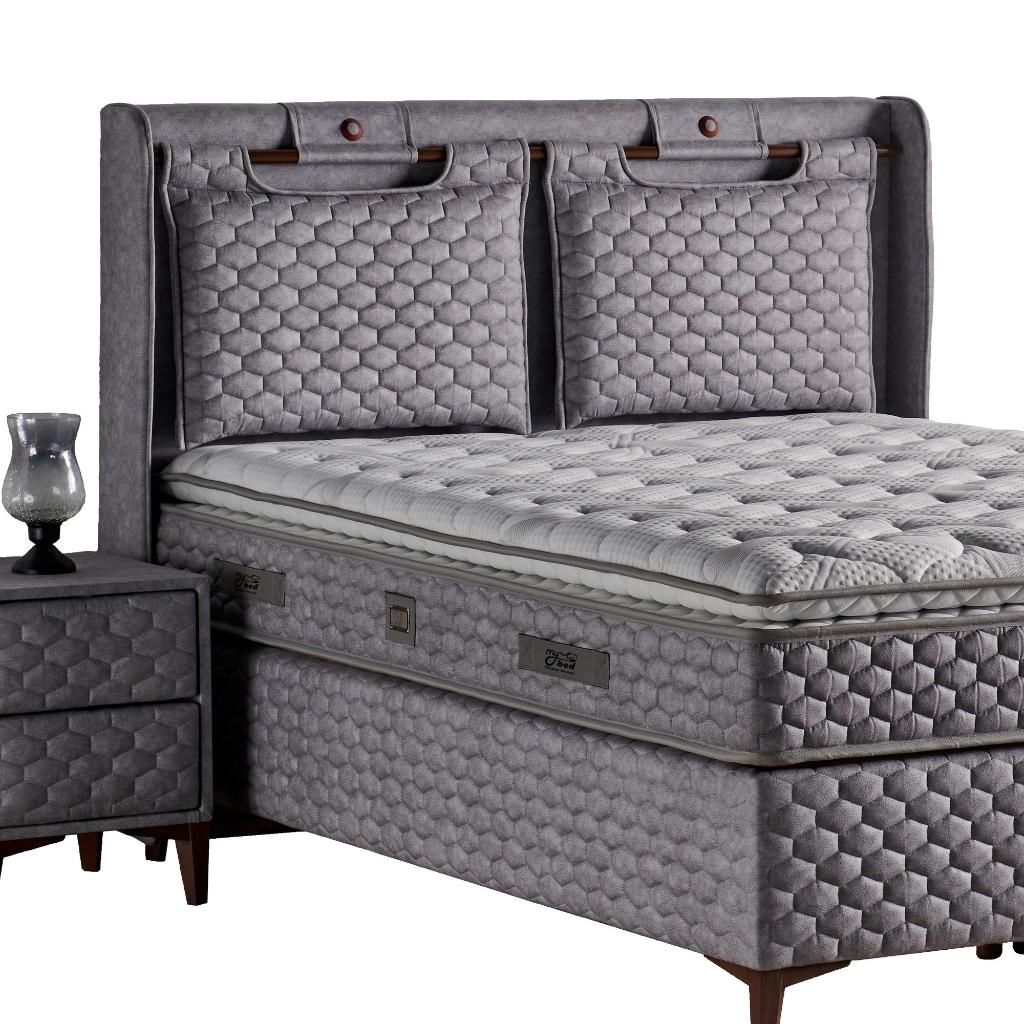 Truva 140cm Çift Kişilik Baza Başlığı MYB1206