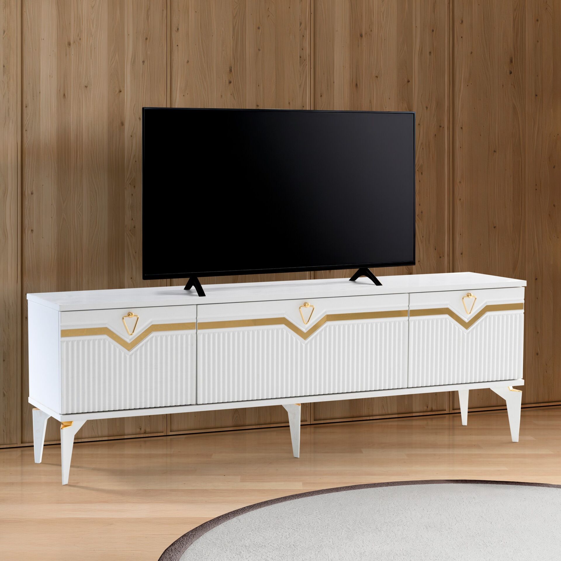 Atilla V TV Sehpası Beyaz TN0589