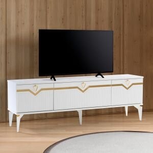 Atilla V TV Sehpası Beyaz TN0589