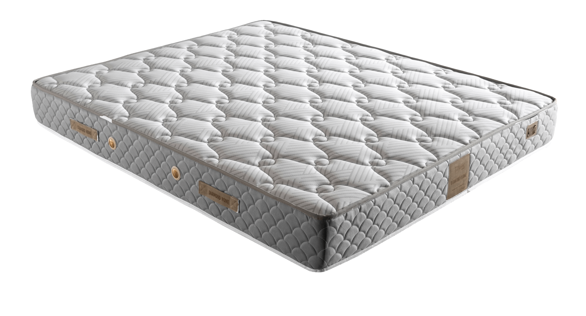 Kiamond Gri 160x200 Çift Kişilik Yatak MBL1121