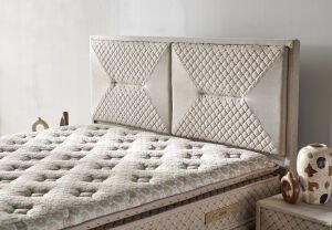 Petra 150x200 Çift Kişilik Yatak, Baza, Başlık Seti