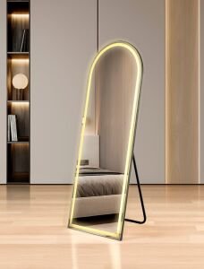 Diyar Ledli Ayna Siyah TN0596