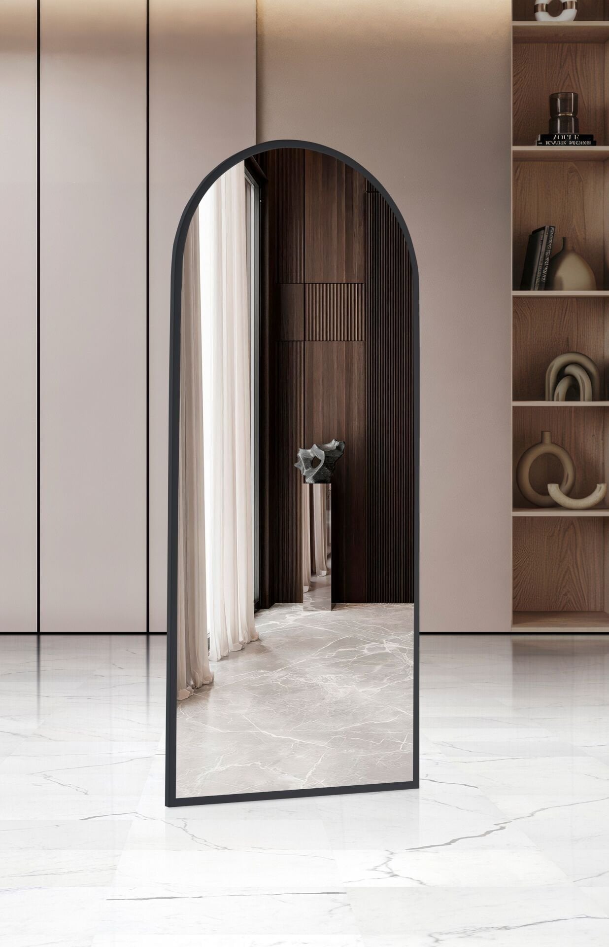 Celal Profil Ayna Siyah TN0599