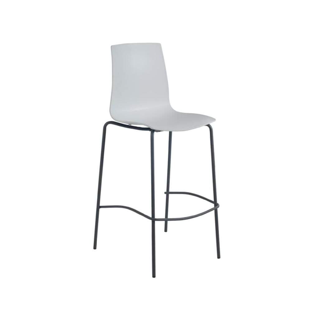 X-treme BSL Pro Beyaz - Antrasit Bar Sandalyesi PPT1589