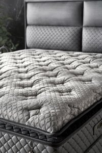 Royal 150x200 Çift Kişilik Yatak, Baza, Başlık Seti