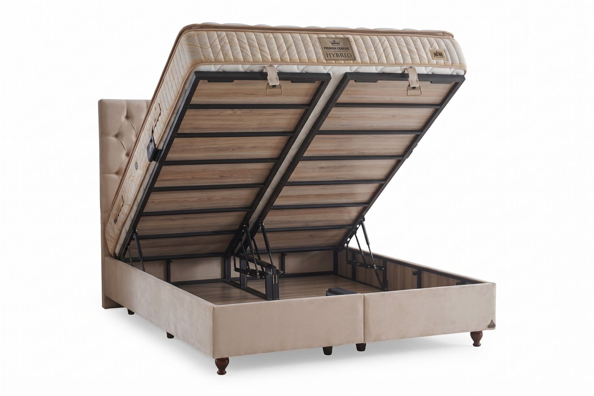Napoli 100x200 Tek Kişilik Baza CP1220