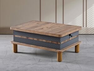 Bohem Asansörlü Akıllı Sehpa Antrasit TN0613